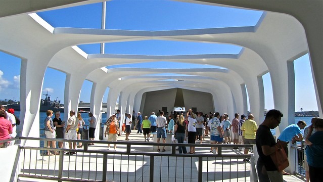 At the USS Arizona Memorial